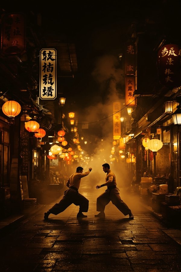 庙街风云电影海报